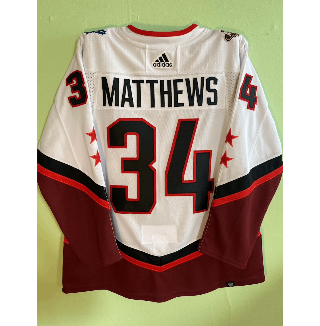 Auston Matthews 2022 NHL All Star Adidas 54